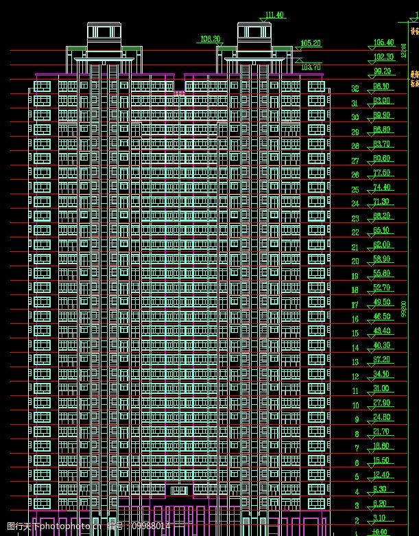 简述建筑立面图的基本内容_简述立面建筑图基本内容有哪些_简述立面建筑图基本内容及作用